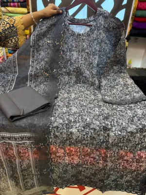 Premium Swizz Lawn Semi-Stitched Collection